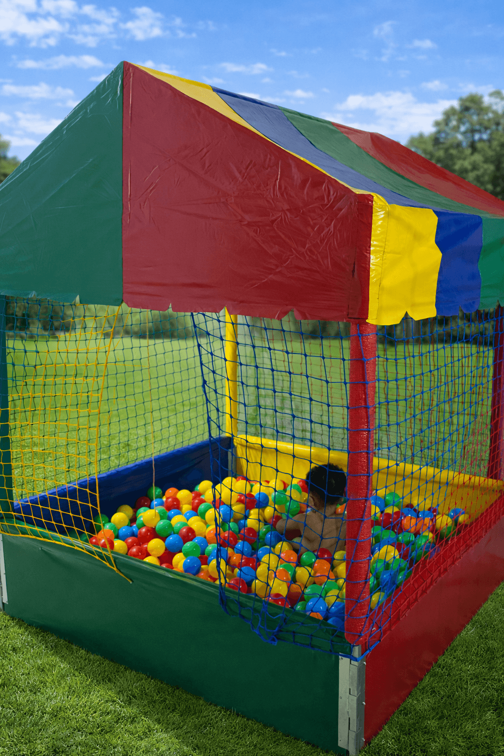 Piscina de bolinhas infantil para aluguel em festas